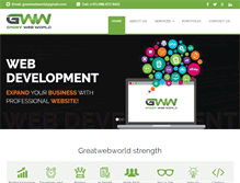 Tablet Screenshot of greatwebworld.com